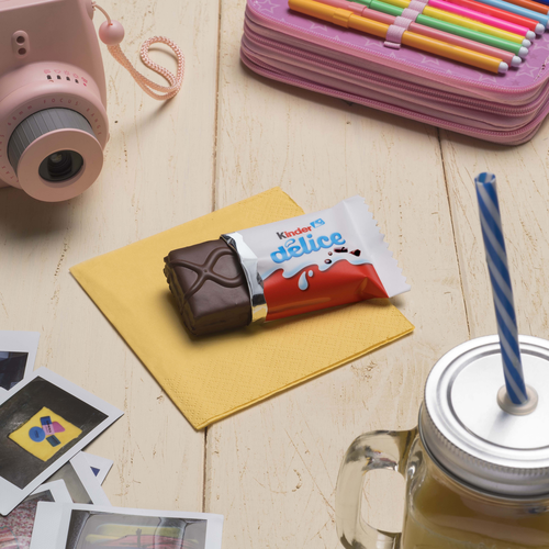 Пирожное бисквитное KINDER Delice с молочной начинкой, 39г, изображение