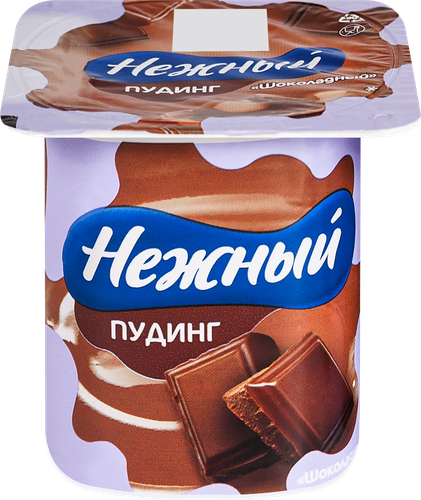 Пудинг НЕЖНЫЙ Шоколадный 3%, без змж, 100г, картинка
