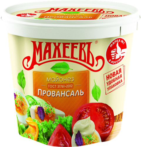 Майонез МАХЕЕВЪ Провансаль 50,5%, 820мл, детальное фото