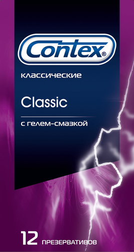 Презервативы CONTEX Classic, 12шт, детальное фото