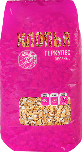 Крупа Геркулес, 400г, фотография