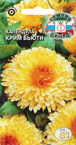 Семена Календула Крим бьюти, фото
