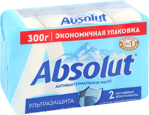 Туалетное мыло ABSOLUT FitoGuard с экстрактом алоэ, 300г, фотография