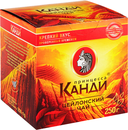 Чай черный ПРИНЦЕССА КАНДИ Медиум, 250г, детальное фото