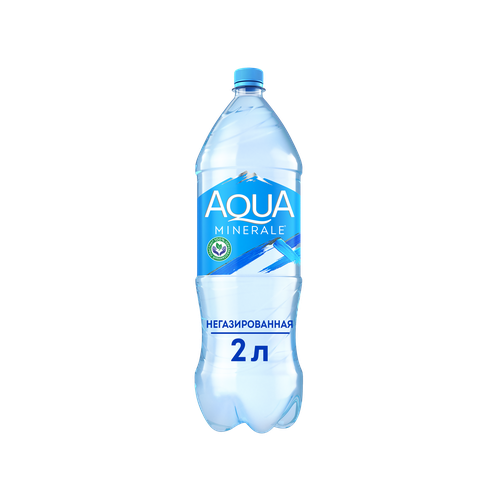 Вода питьевая AQUA MINERALE негазированная, 2л, вид
