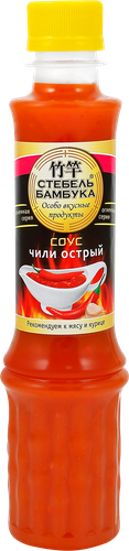 Соус СТЕБЕЛЬ БАМБУКА Чили острый, 280г, фотография