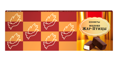 Конфеты Молоко Жар-птицы, 180г, вид