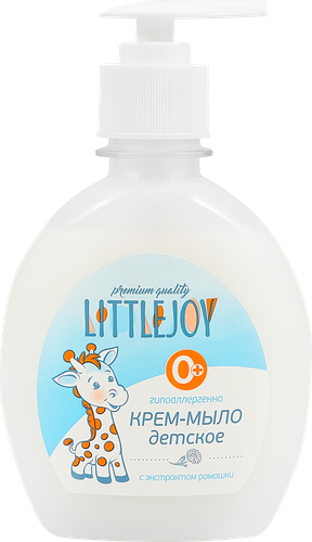 Крем-мыло жидкое детское LITTLE JOY, 250мл, крупный план