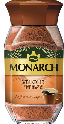 Кофе растворимый MONARCH Velour натуральный  порошкообразный, 95г, детальное фото