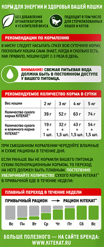 Корм сухой для кошек KITEKAT Мясной пир, 800г, фото