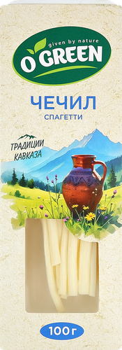 Сыр O`GREEN Чечил-спагетти 40%, без змж, 100г, фото