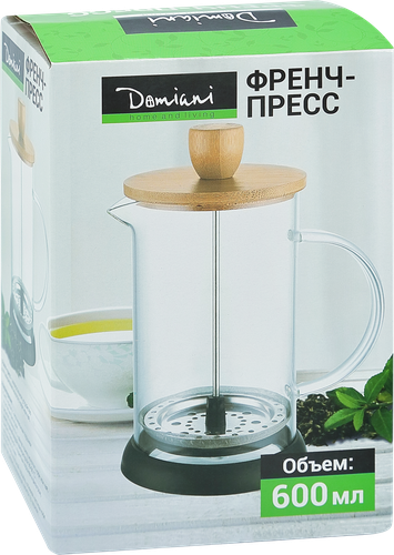 Френч-пресс DOMIANI Home and living, 600мл, фотография