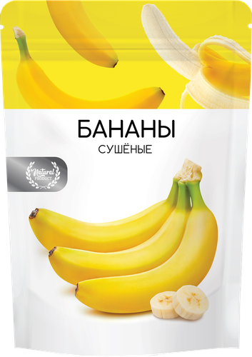 Бананы сушеные, 100г, детальное фото