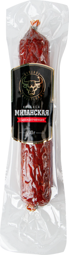 Колбаса сырокопченая Миланская, 200г, картинка