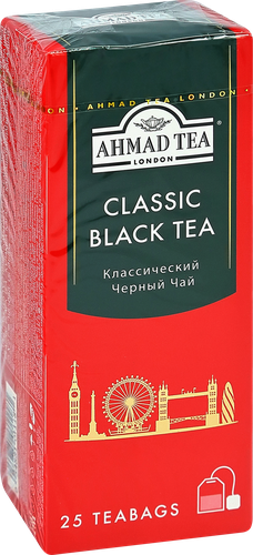Чай черный AHMAD TEA Классический, 25пак, фото