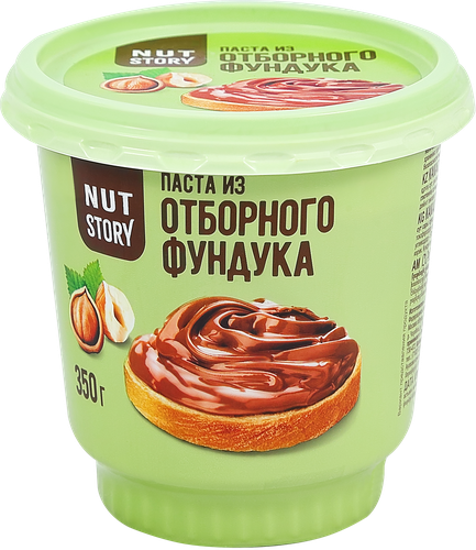Паста шоколадно-ореховая NUT STORY, 350г, детальное фото