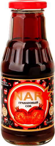 Сок NAR Гранатовый, 0.31л, изображение