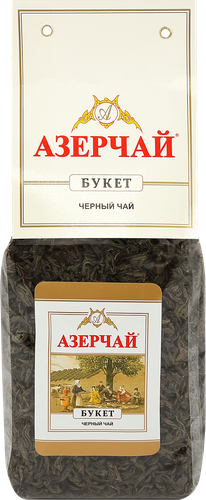 Чай черный АЗЕРЧАЙ Букет, листовой, 200г, вид
