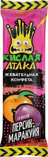 Конфета жевательная Кислая атака, в ассортименте, 11г, изображение