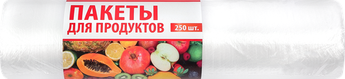 Пакеты для продуктов ПРАВИЛЬНОЕ РЕШЕНИЕ! 24х38см, 250шт, детальное фото