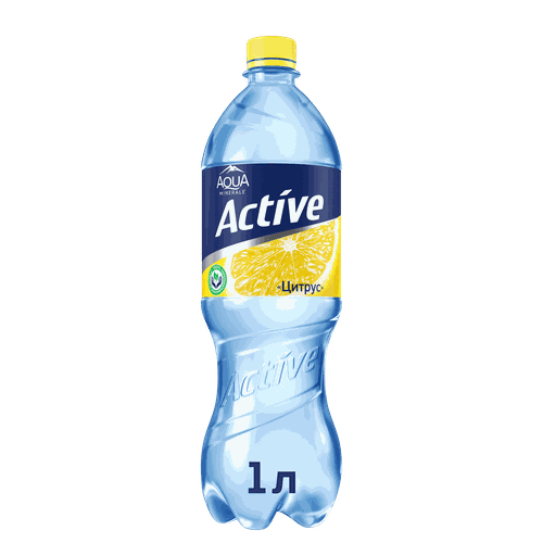 Напиток AQUA MINERALE Active Цитрус со вкусом лимона, 1л, детальное фото