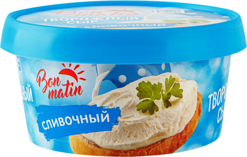 Сыр творожный БОН МАТИН Сливочный, без змж, 130г, детальное фото