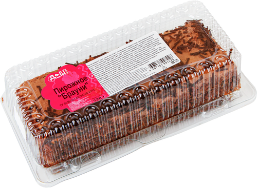 Пирожное ДАРИ ВКУС Брауни, 320г, картинка