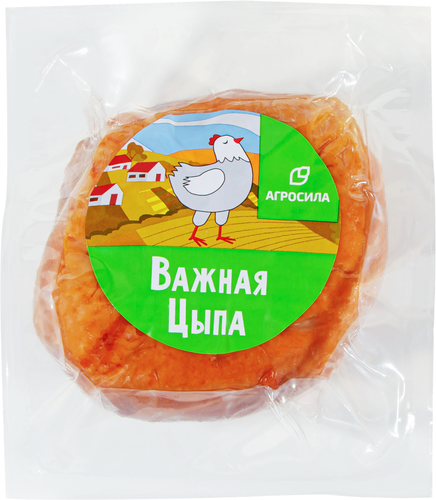 Галантин копчено-вареный из мяса птицы ВАЖНАЯ ЦЫПА Веронский, весовой, фото