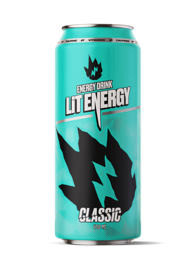Напиток энергетический LIT ENERGY Classic со вкусом клюквы и барбариса, 0.45л, фото