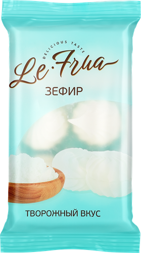 Зефир LE FRUA со вкусом творога, 280г, изображение
