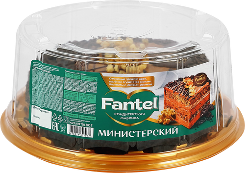 Торт ФАНТЭЛЬ Министерский, 800г, фото