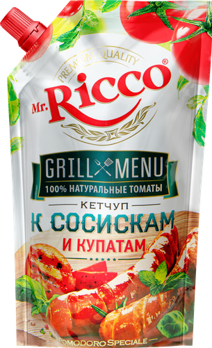 Кетчуп МИСТЕР РИККО К сосискам и купатам, 300г, изображение