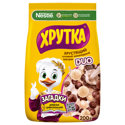 Готовый завтрак ХРУТКА Duo, шарики, 230г, детальное фото