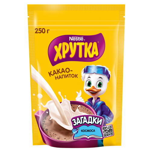 Какао-напиток быстрорастворимый ХРУТКА, 250г, вид