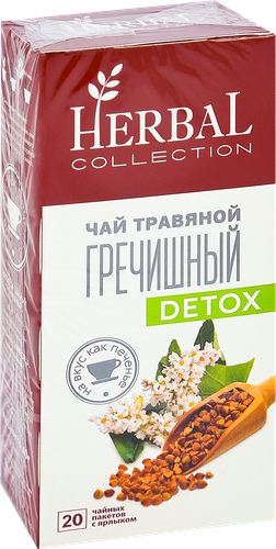 Напиток чайный ХЭРБАЛ КОЛЛЕКШН Гречишный, 25пак, картинка