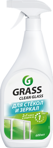 Средство для стекол, зеркал GRASS Clean Glass Супер Блеск, 600мл, вид