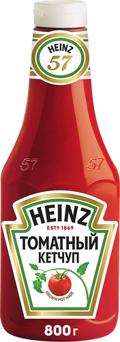 Кетчуп HEINZ Томатный, 800г, детальное фото
