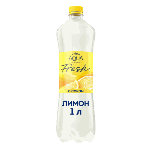 Вода питьевая AQUA MINERALE Juicy Лимон негазированная, 1л, фото