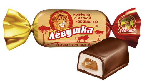 Конфеты «Левушка», вес., крупный план