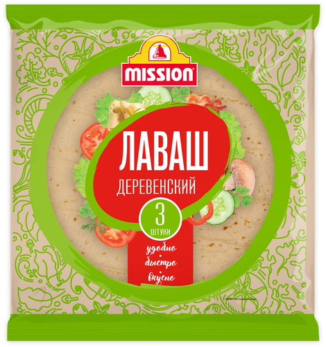 Лепешки пшеничные MISSION Deli тортильи оригинальные, 250г, изображение