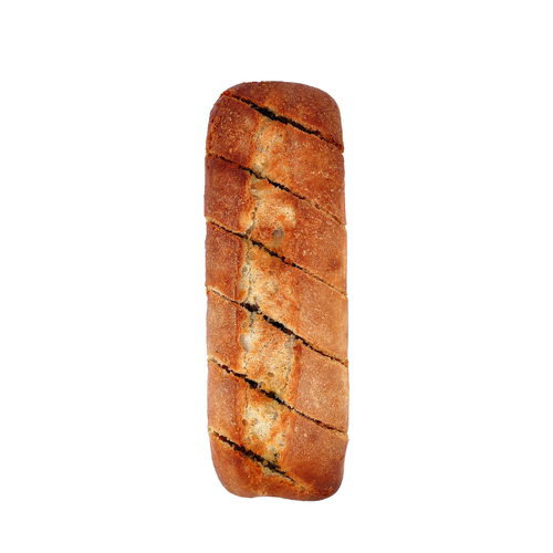 Багет ржаной ШАЛЕ с чесноком, 150г, вид