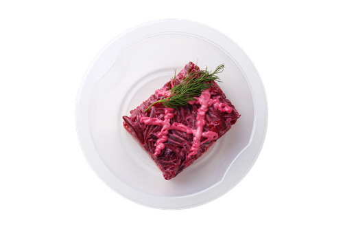 Салат Сельдь под шубой КИТЫ ЕДЫ 120г, шт, крупный план
