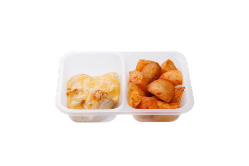 Грудка куриная КИТЫ ЕДЫ с ананасами под сыром с картофелем 270г, шт., вид