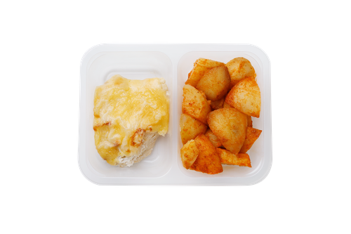 Грудка куриная КИТЫ ЕДЫ с ананасами под сыром с картофелем 270г, шт., детальное фото
