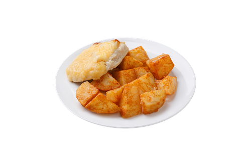 Грудка куриная КИТЫ ЕДЫ с ананасами под сыром с картофелем 270г, шт., изображение