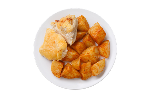 Грудка куриная КИТЫ ЕДЫ с ананасами под сыром с картофелем 270г, шт., детальное фото