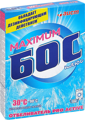 Отбеливатель порошковый БОС Плюс Maximum, 600г, детальное фото