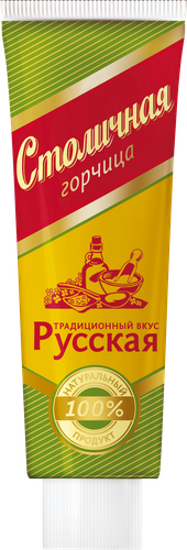 Горчица СТОЛИЧНАЯ Русская, 100г, картинка