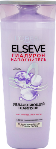 Шампунь для обезвоженных и тонких волос ELSEVE, 400мл, детальное фото
