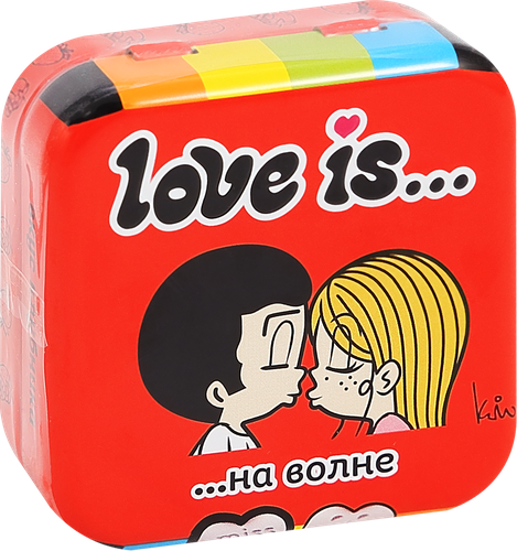 Конфеты освежающие LOVE IS в форме сердца, вкус клубника, 20г, вид